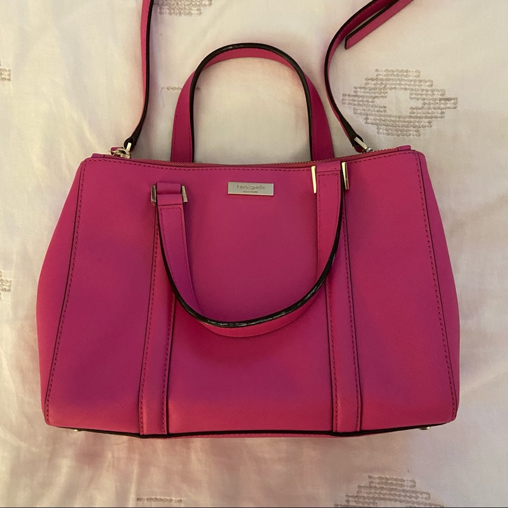 Kate Spade Small Loden Newbury Lane Pink Bag